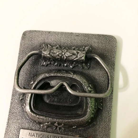 Vtg Labatts Beer Belt Buckle National Basketball Championship Calgary CIAU USIC - Picture 8 of 13